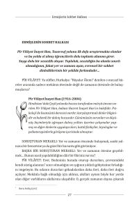 Ermişlerin Sohbet Halkası