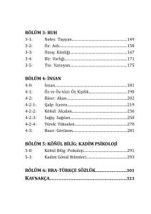 Ruh ve İnsan & Kadim Bilgelikte Psikoloji