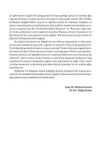 Bedenin Enerji Kapıları