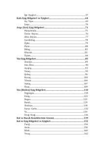 Bedenin Enerji Kapıları