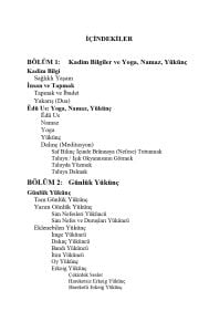 Yoga Namaz Yükünç